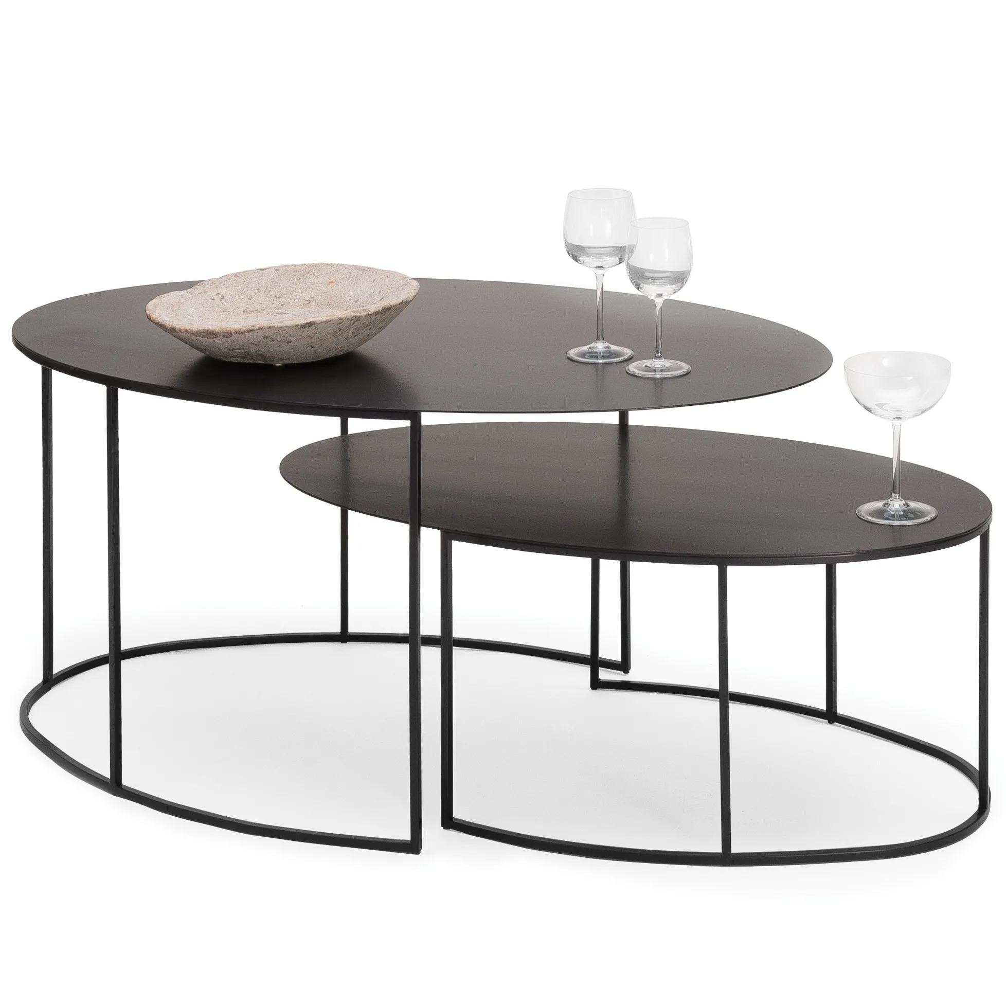 Slim Irony Oval - Beistelltische von Zeus