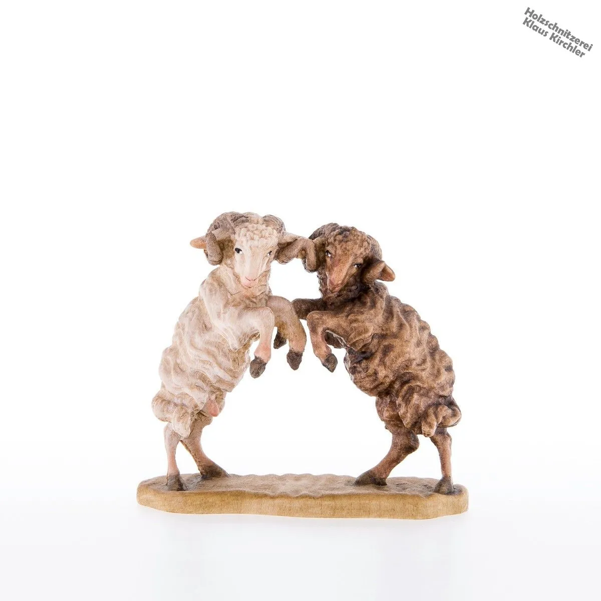 Zwei zankende Schafboecke